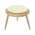 thumbnail image 1 of Tazones Elevados para Gatos de Cerámica Unique Bargains con Soporte Antideslizante para Comida y Agua para Gatos Mejora de Postura Beige 1 Tazón y 1 Conjunto de Soporte, 1 of 6