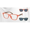 thumbnail image 2 of POLO PH4228U 546080 Matte Orange Dark Blue 55 mm Men's Sunglasses, 2 of 2