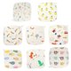 thumbnail image 1 of 8pcs Baby Towel Pure Cotton Saliva Towel Face Washcloth(Random Style), 1 of 4