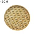 thumbnail image 2 of Ready 2022 Home  Shape Handmade Bamboo Weaving Sieve Fruit Tea Basket Storage Organizer, 2 of 8