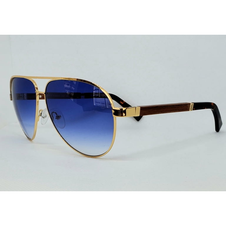 Porta Romana Sunglasses Wood Collection Model 1969 (Gold  display picture 2