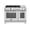 Stainless Steel, variant on Bertazzoni Pro486btfept Professional 48" Wide 7 Cu. Ft. Free Standing Dual Fuel Range -