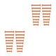 thumbnail image 4 of Qarigey 16 Uds. De cordones elásticos para atar, herramienta gratuita, accesorios para zapatos, hebillas de silicona para niños, hebilla para cordones Naranja 2piezas Qarigey CBP016178, 4 of 5