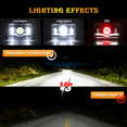 thumbnail image 4 of 4PCS 4x6" LED Headlights DOT Hi/Lo Beam DRL Fit Chevy C10 Pickup truck 1980-1986, 4 of 15