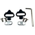thumbnail image 4 of Yuarrent 2 pack/lote ligero duradero bicicleta y ciclismo y bicicleta 2 unids/set tacos ciclismo interior bicicleta juego de tacos negro SH56 Negro tipo SH56 10Conjunto, 4 of 6