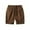 Coffee, variant on WOYY Toddler Boys Cotton Shorts Kids Comfortable Elastic Waist Casual Shorts, Sizes 1-7