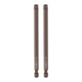 thumbnail image 1 of 2uds T40 Torx Barrena 1/4" Hexagonal Vástago 4" Longitud Magnético Seguridad Estrella Destornillador Eléctrica Herramienta, Rojo, 1 of 5