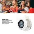 thumbnail image 3 of Reloj Electrónico Reloj de Pulsera Electrónico Luminoso Multifunción para Estudiantes Impermeable Moda Ligero para Niños Niñas ANGGREK Otros, 3 of 8