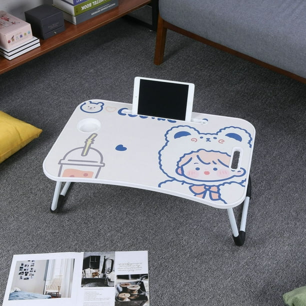 Generic Table Portable de lit pliant bureau dortoir lit, petit