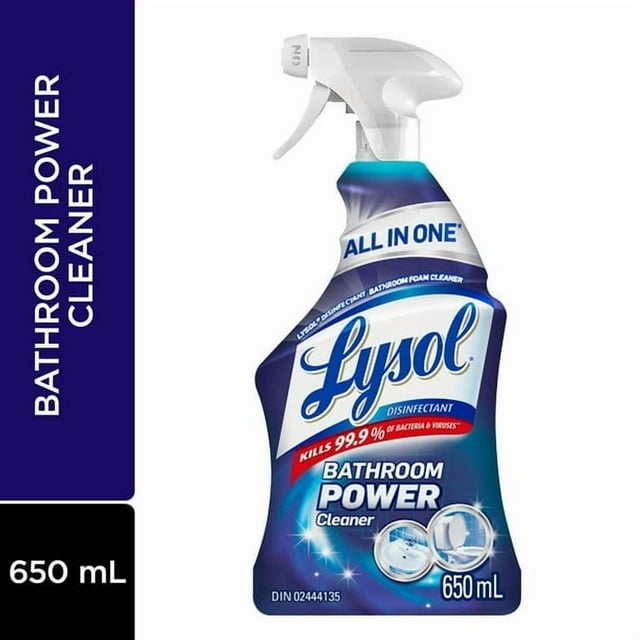 LYSOL® BATHROOM CLEANERS TRIGGER - Power Bathroom Cleaner 650 ml, Bathroom Cleaner Trigger