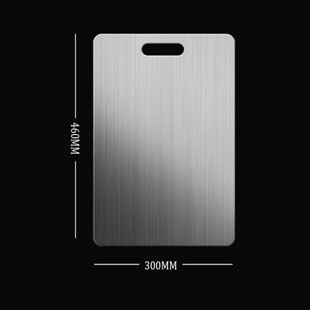 

Stainless Steel Heavy Duty Cutting Board Chopping Board For Home Kitchen