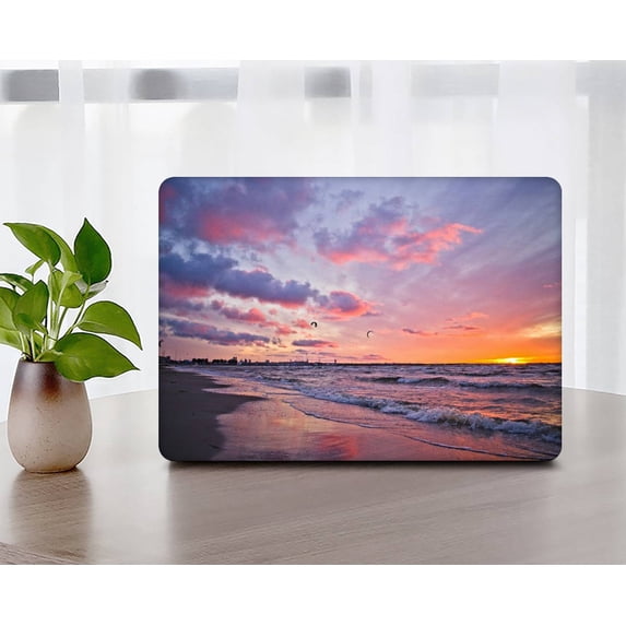 KSK KAISHEK Hard Case Cover Compatible MacBook Pro 15" 2016 2017 2018 2019 A1990/A1707 + Black Keyboard Cover, Pink series 0153