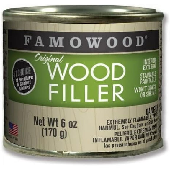 Eclectic Products Inc Famowood Wood Filler Red Oak - Quick Dry - 6 oz