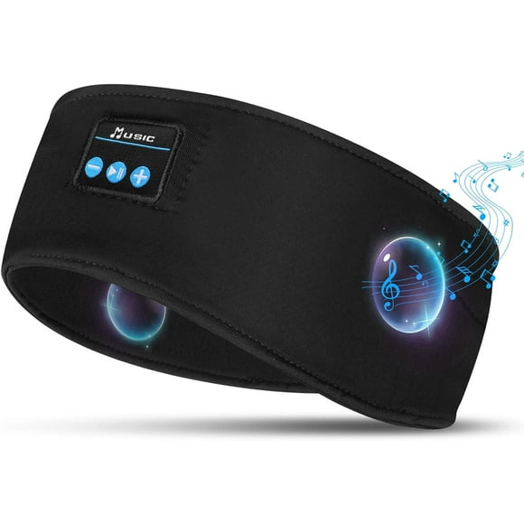 flintronic Sleep Headphones, Headband Sports Headphones, Bluetooth Wireless Sleep Earphone with Ultra-Thin HD Stereo Speakers, Suitable for Sports/Side Sleep/Yoga/Fitness/Relaxation