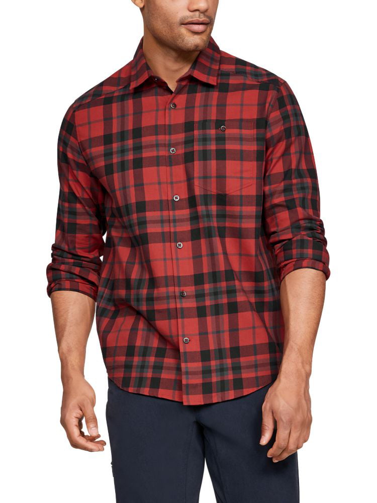 Under Armour Men's Tradesman Flannel Long Sleeve Shirt - Walmart.com