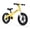 Vitality Banana Pie, variant on ROCKBROS Balance Bike Kid Starter FunGlider Adjustable Seat/Handle PP 2-5 Years Old Baby Yellow 12-Inch