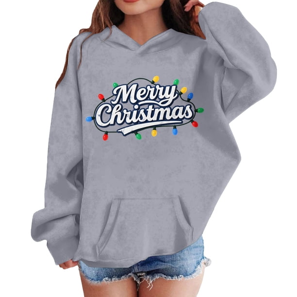 Sudadera con capucha para niñas y niños, sudadera de manga larga con cuello redondo y estampado de moda, jersey con bolsillo, sudadera de poliéster para niñas
