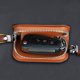 thumbnail image 2 of Llavero Ford de Cuero Llavero Estuche Cartera Bolso Estuche para Control Remoto Monedero Llavero Bolso con Cremallera Marrón Sailing Electrónica, 2 of 5