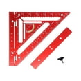 thumbnail image 1 of Innovative Rafter Square Tool, Sherwap Rafter Square Tool, Triangle Ruler Rafter Square Protractor,, 1 of 3