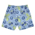 thumbnail image 2 of Kids' Beach Pants Comfortable Swim Trunks Blueberry and Ribbon Shorts for Pool Vacation and Lounge Wear 5T, 2 of 8