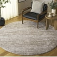 thumbnail image 2 of SAFAVIEH Penelope Yazmin Abstract Shag Area Rug, Beige/Ivory, 6'7" x 6'7" Round, 2 of 10