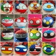 thumbnail image 2 of 70 styles 10cm Country Ball Plush Toys Polandball Pendant Country Balls Countryball Stuffed Doll Christmas Decor Gifts for Kids, 2 of 5