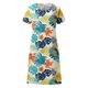 thumbnail image 3 of WILLBEST Vestido De Mujer Con Estampado Floral, Informal, Cuello Redondo, Para Vacaciones, Uso Diario, Primavera, Verano, Básico, Cómodo, Elegante, Femenino. 936, 3 of 3