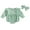 green, variant on aturustex Toddler Baby Girls Bubble Rompers Outfits 0 3M 6M 12M 18M Infant Crew Neck Bodysuits Long Sleeve Romper Classic Plaid Jumpsuits with Headbanasual 2Pcs Daily Spring Fall Clothes Set