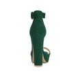 thumbnail image 2 of DARING DIVA Women's Platform High Chunky Heel Sandals Green US 10.5/UK 8.5/EU 41, 2 of 7