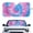 Colorful Tie-Dye, variant on Garronmavis Galaxy Print Sun Visor Protector for Sedans Truck Vans Mid SUV Reflective Polyester Windshield Cover Sun Shade Blocks Harmful UV Rays Damage Keeps Vehicle Cool 66.5 x 34.5 inches