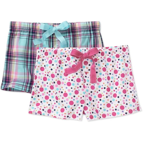 Women's Woven Sleep Shorts, 2Pack