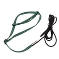thumbnail image 2 of Bird Harness Leash, Soft Adjustable Nylon Webbing Ultra Light Bird Training Rope  For Lovebird Green, 2 of 8