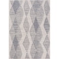 thumbnail image 2 of Laddha Home Designs 5' x 7' Geometric Lattice Power Loomed Indoor Outdoor Area Throw Rug - Blue and, 2 of 9