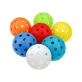 thumbnail image 3 of 7x pelotas de Pickleball, 40 agujeros, pelota hueca profesional para juegos de sancionados, canchas al aire libre, entrenamiento de adultos, Sharpla Pelota de pickleball, 3 of 8
