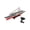 Model-2, variant on RC Boat Ship with Waterproof LED Lights, 2.4GHz High Speed Remote Control Warship Battleship Aircraft Carrier for Pool & Lake