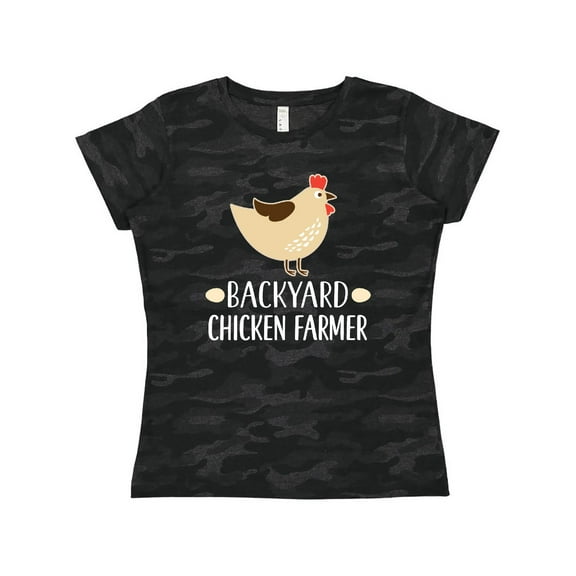 Inktastic Backyard Chicken Farmer Women's T-Shirt