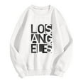 thumbnail image 1 of OUSITAID Femmes Mode Sweat-Shirts Cou Pull Mignon à Manches Longues Tops Sweat à Capuche, 1 of 3