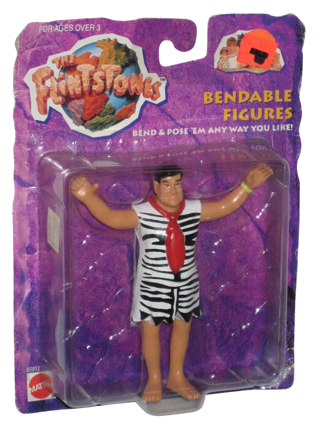 The Flintstones Movie Bendable Fred Mattel Figure - Walmart.com