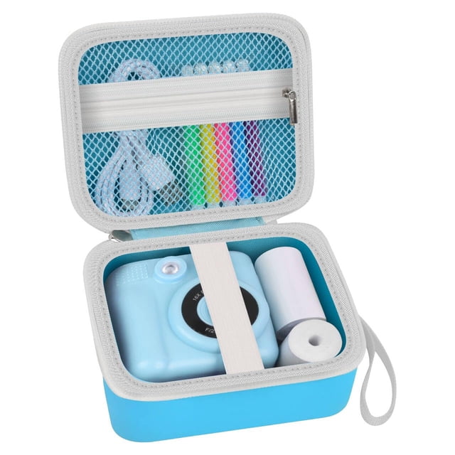 Funda de cámara PAIYULE Kids Instant Print para ESOXOFFORE, color azul