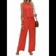 thumbnail image 2 of Conjuntos de 2 Piezas para Mujer, Chaleco, Cuello Redondo, Sin Mangas, Conjuntos Casuales, Pantalones de Pierna , Trajes. Color Naranja M, 2 of 8