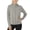 Gray, variant on Kids Rash Guard Hooded Shirt with Integrated Face Mask Long Sleeve Zip-Up Lightweight Jacket UPF50+ Sun Protection Summer Fishing Shirts Dark Green 1-4 Years