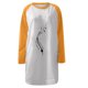 thumbnail image 4 of Mini vestido de mujer con estampado de plumas de manga larga informal de moda sexy para mujer Fridja  nbo362, 4 of 5
