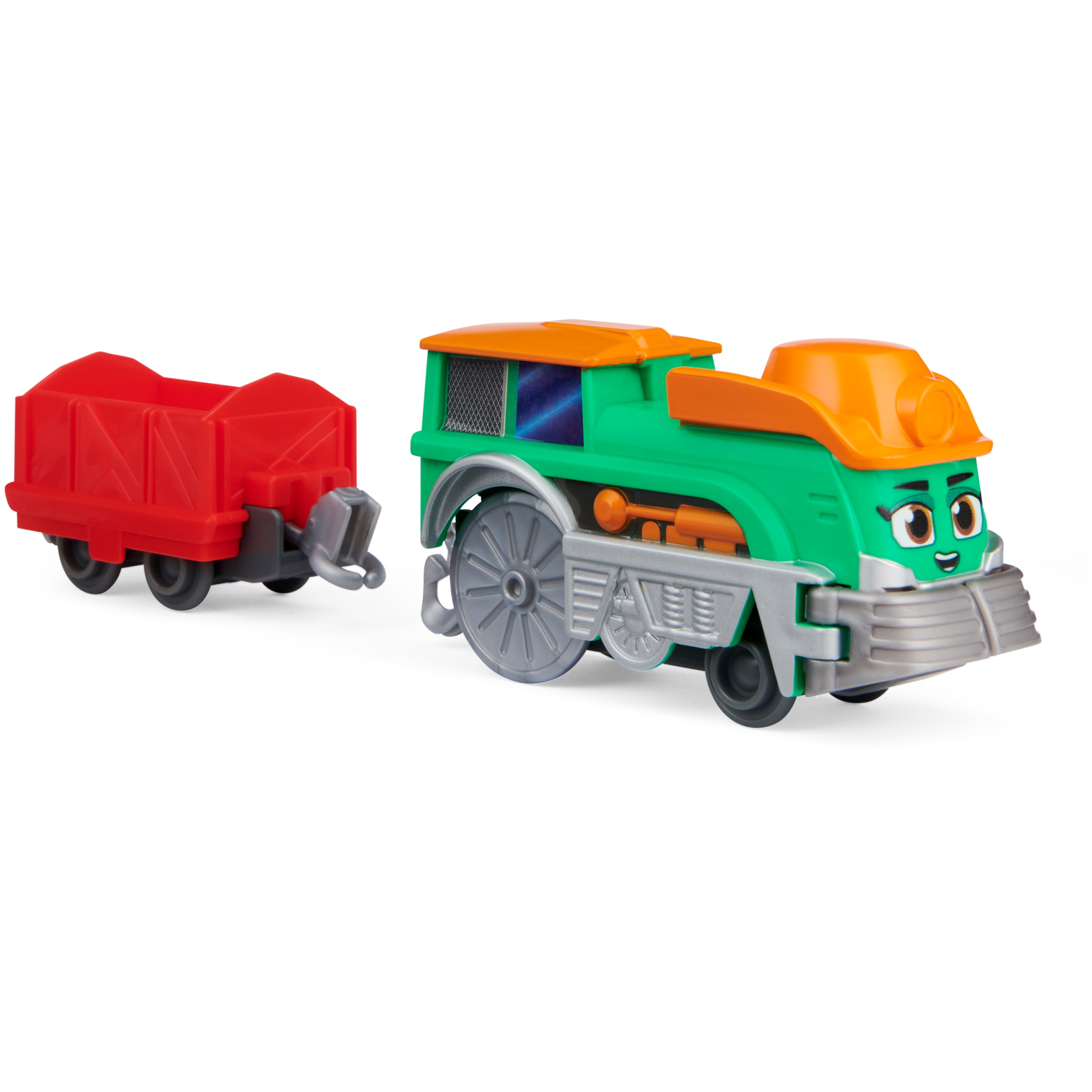 Mighty Express, Farmer Faye Push and Go Toy Train with Cargo Car