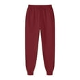 thumbnail image 4 of NMMUED Sweat Suit Sweat Set for Women Womens Workout Sets 2 Piece Sets for Women Fall Jogger Sets for Women 2 Piece, Wine M, 4 of 5