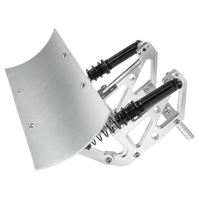 Quitanieves RC Crawler 1/10 fabricado en aleación de aluminio, accesorio de repuesto duradero, herramienta de remoción de nieve montable, pieza de coc