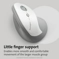 thumbnail image 2 of Kensington Pro Fit Ergo Vertical Wireless Mouse- Gris, 2 of 2