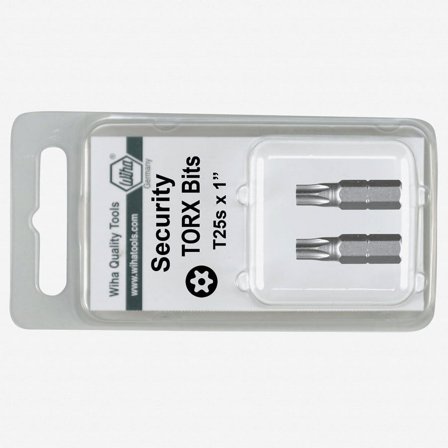 Wiha 70155 T20s Security Torx Insert Bit (2 Pack)