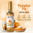 thumbnail image 2 of Matteo's Sugar Free Coffee Flavoring Syrup, Pumpkin Pie, 2 of 5