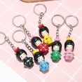 thumbnail image 2 of 6 Pcs Porte-Clés Poupée Kimono Porte-Clés Adorable Pendentifs de Cartable, 2 of 8