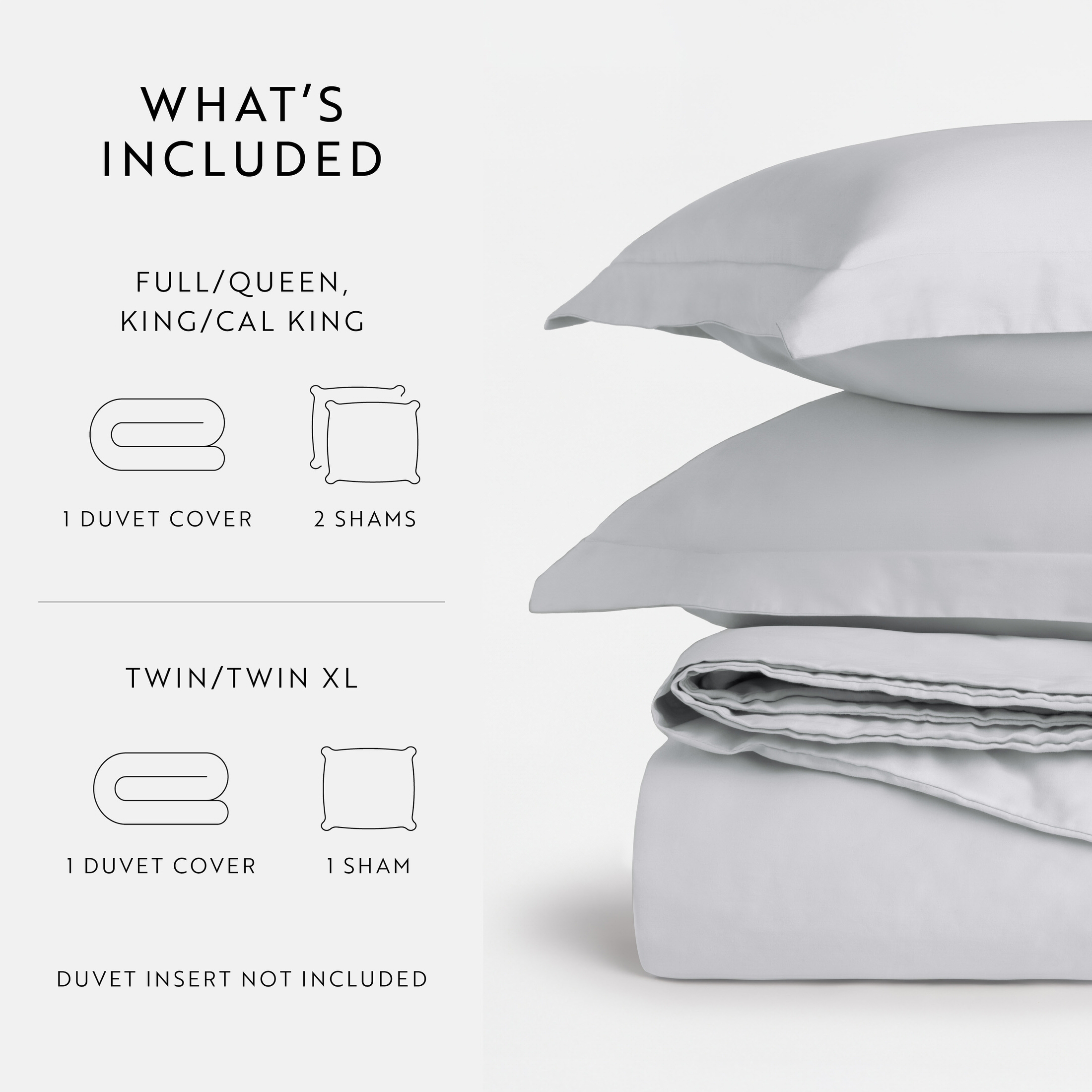 Sateen Long-Staple Vintage-Washed Duvet Cover Set by Comfort Canopy